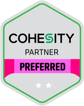 Cohesity partner badge